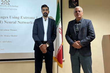 The First International Student Successfully Defends His Master's Thesis