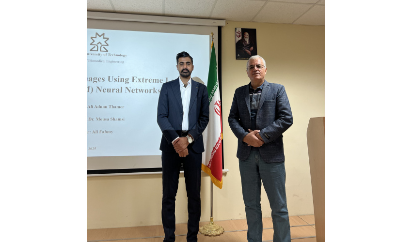The First International Student Successfully Defends His Master's Thesis