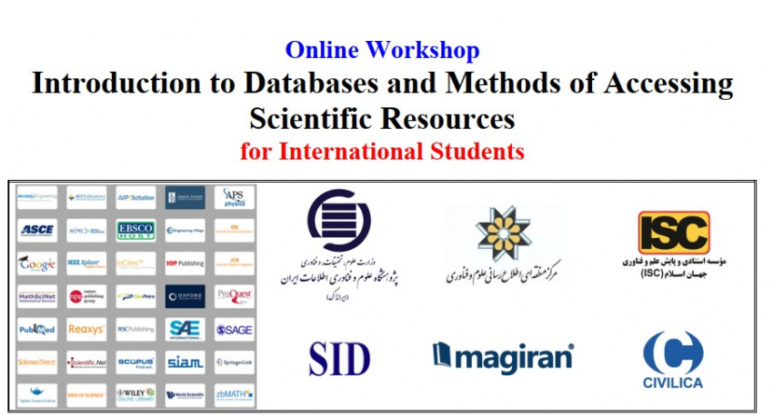 Introduction to Databases and Methods of Accessing Scientific Resources