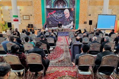 تبریز در آیینه ایثار و ایمان؛ یاد سردار سلیمانی در دانشگاه صنعتی تبریز با روایت سردار حمید شفیعی و سخنان رئیس دانشگاه