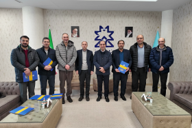 نشست صمیمانه اعضاء هسته گزینش با ریاست دانشگاه صنعتی سهند تبریز برگزار شد