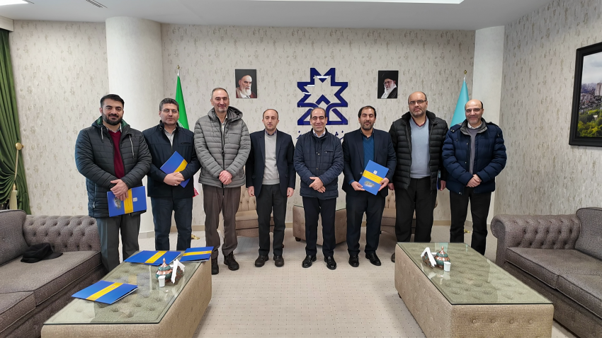 نشست صمیمانه اعضاء هسته گزینش با ریاست دانشگاه صنعتی سهند تبریز برگزار شد