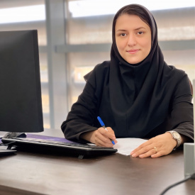 خانم معصومه زائر کعبه