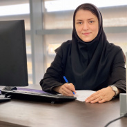 خانم معصومه زائر کعبه