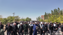 پای پیاده تا بهشت؛ راهپیمایی پرشور جاماندگان اربعین اسکو و سهند در دانشگاه صنعتی تبریز