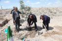 «نهال امید» در دانشگاه صنعتی تبریز ریشه دواند؛ پیوند سبز محیط‌زیست با یاد شهدای جنگ رمضان و دانش‌آموزان شهید میناب