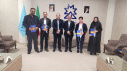 تجلیل از کارکنان روابط عمومی دانشگاه صنعتی تبریز توسط ریاست و مسئول دفتر نهاد رهبری در دانشگاه