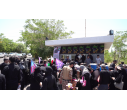 جاماندگان اربعین در سهند هم‌قدم با کاروان عشق شدند