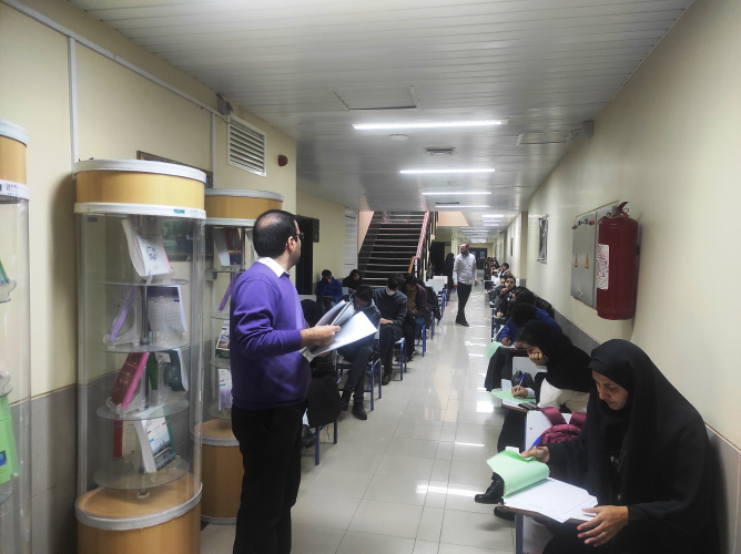 برگزاری امتحانات نیمسال اول ۱۴۰۲ دانشجویان دانشکده آموزش های الکترونیکی