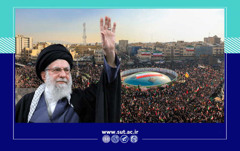 پیام تجلیل رهبر انقلاب از ملت عظیم‌الشأن ایران در پی اجتماعات گسترده ۲۲ دی‌ماه